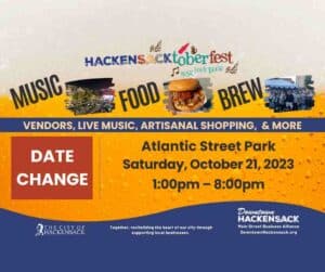 DATE CHANGE: Hackensacktoberfest Now 10/21