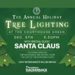 Annual Hackensack Tree Lighting (City Event - MSBA Sponsored)