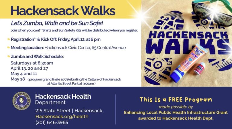 Hackensack Health Dept Events!